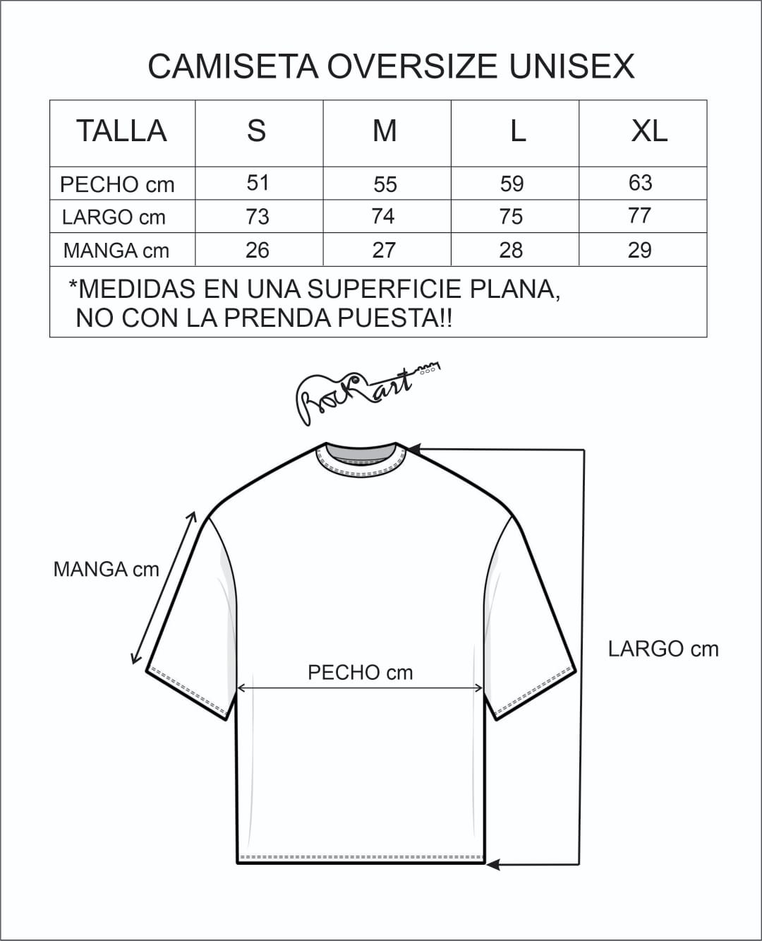 Camiseta Oversize Unisex Guns B&W