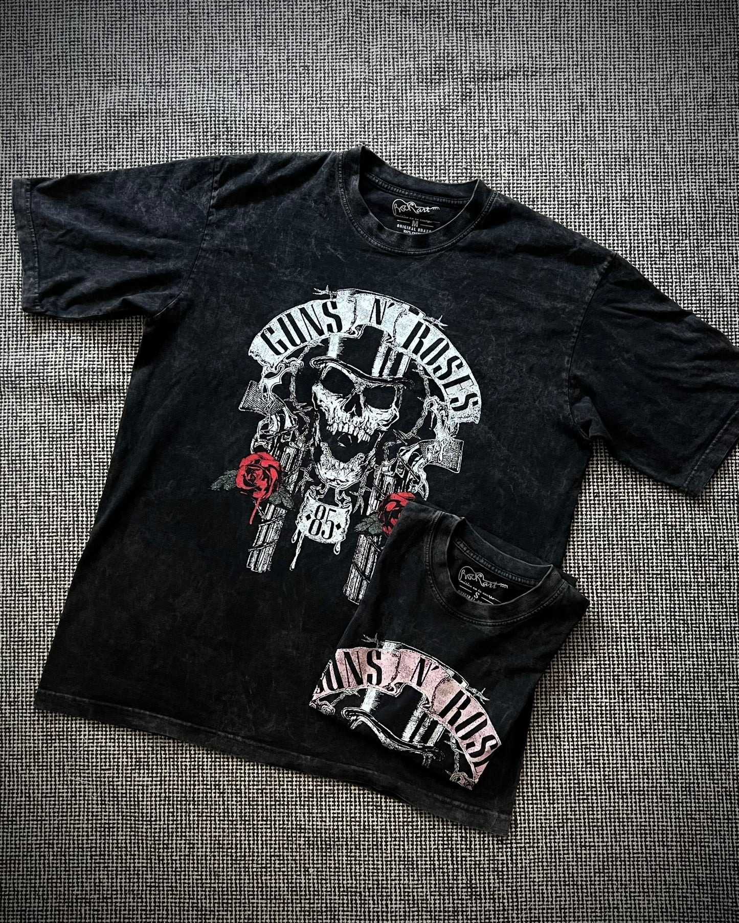 Camiseta Oversize Unisex Guns Skull