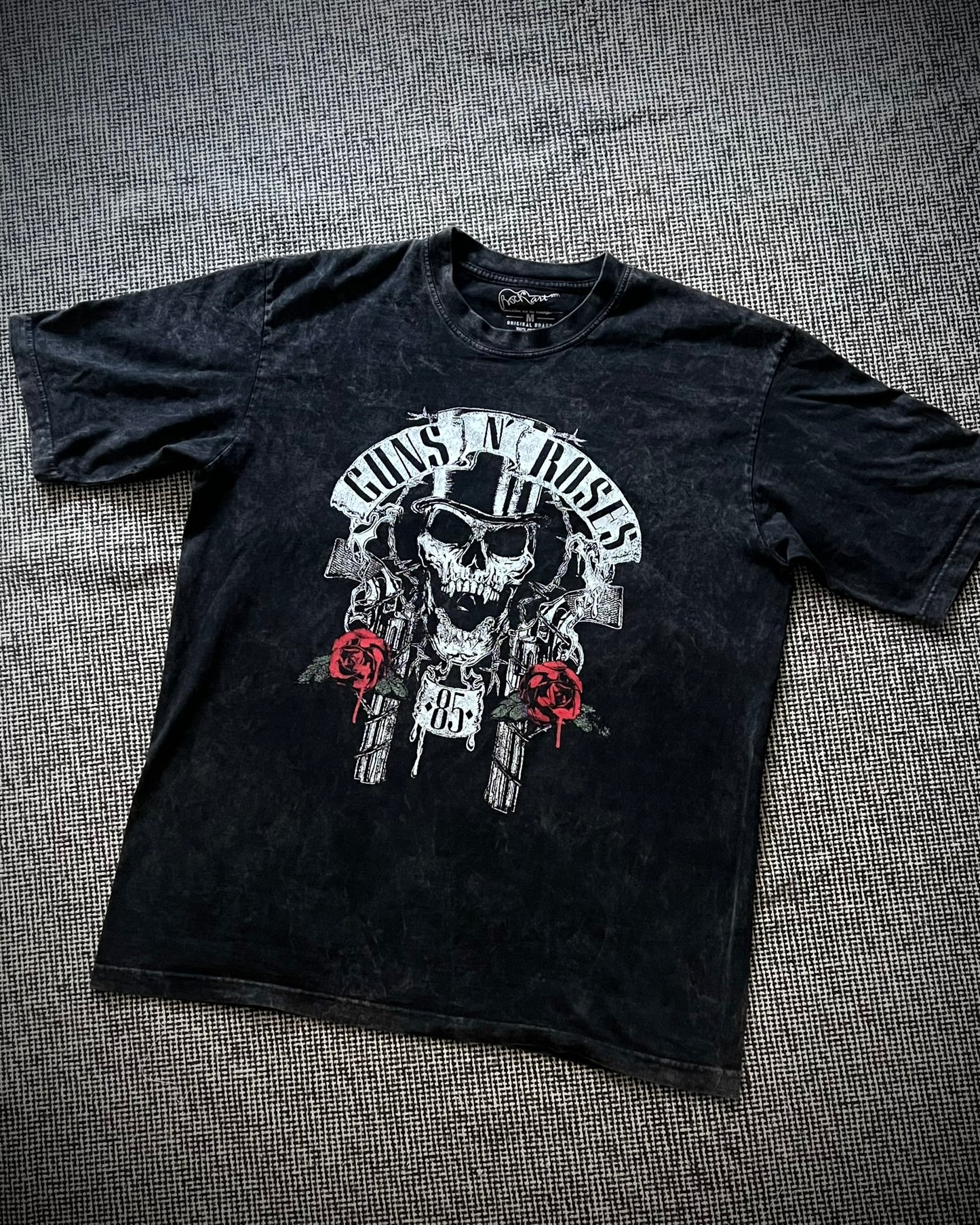 Camiseta Oversize Unisex Guns Skull