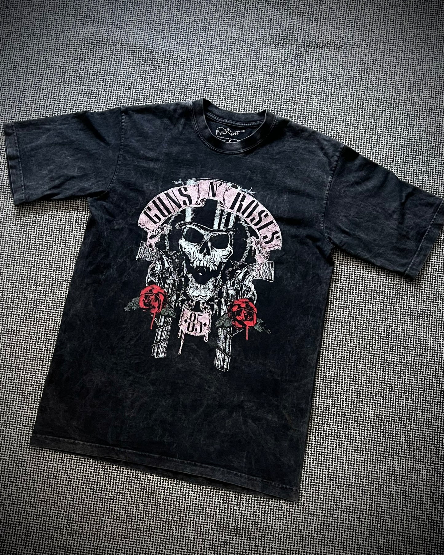 Camiseta Oversize Unisex Guns Skull