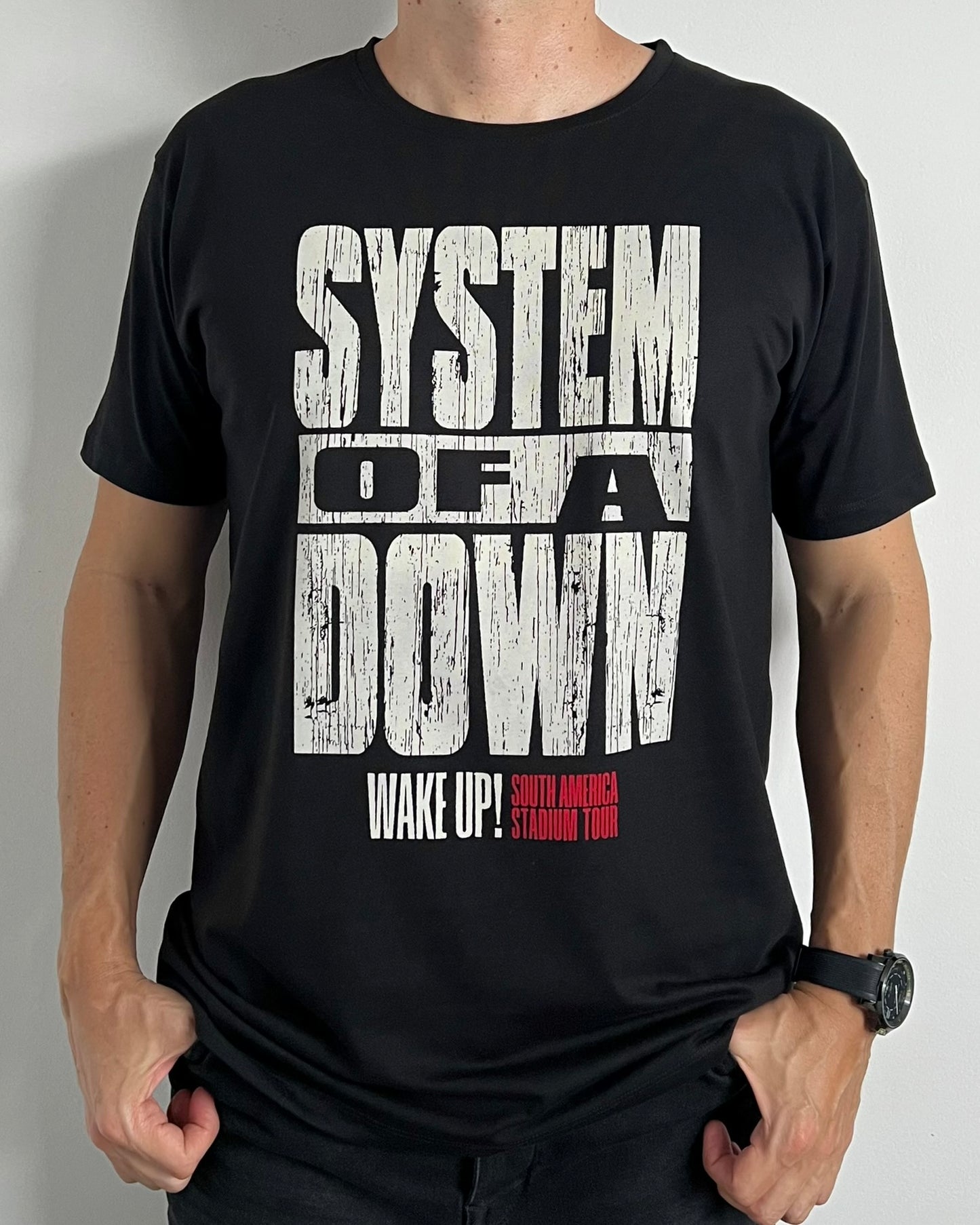 Camiseta Hombre System Of A Down Wake up!