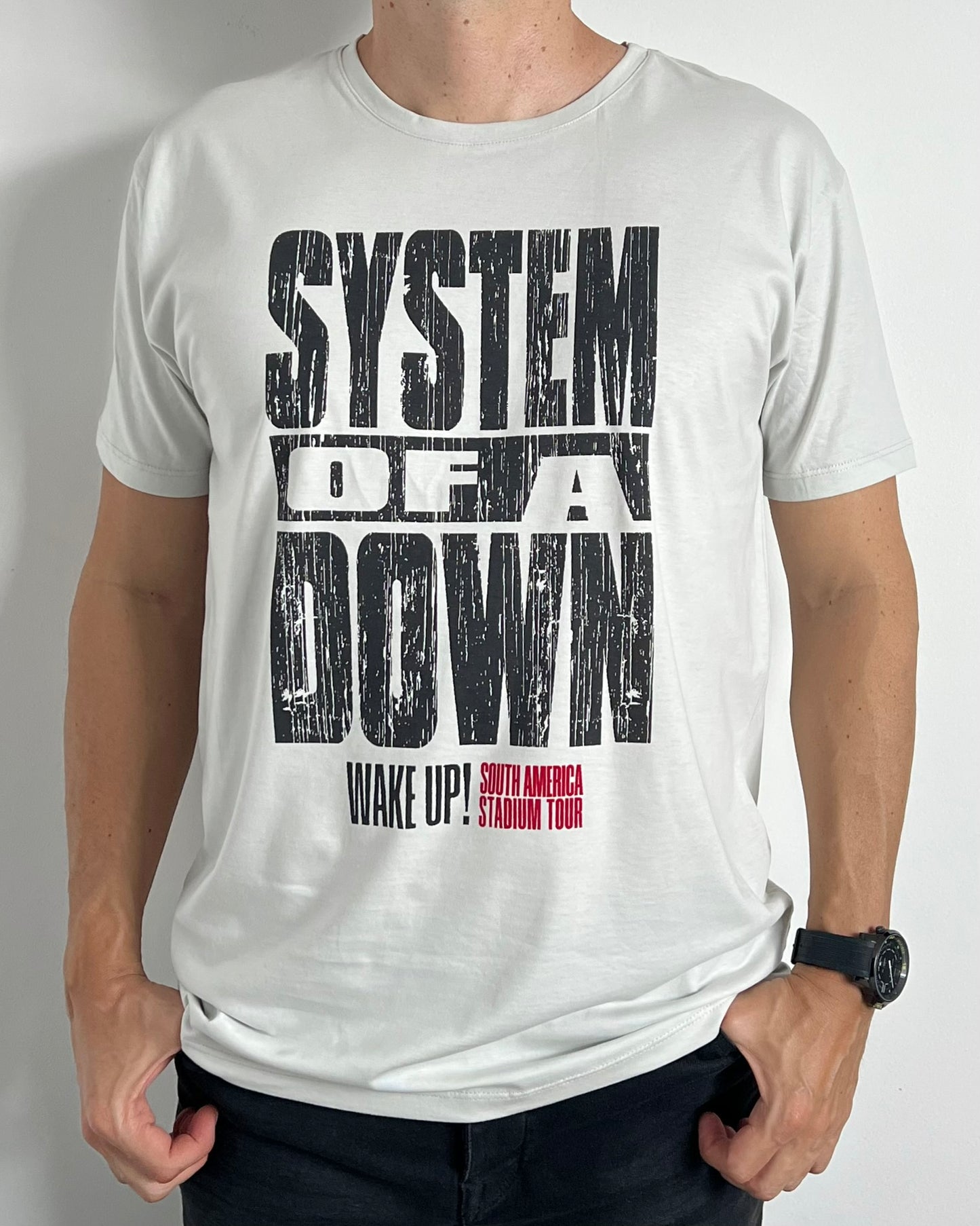Camiseta Hombre System Of A Down Wake up!