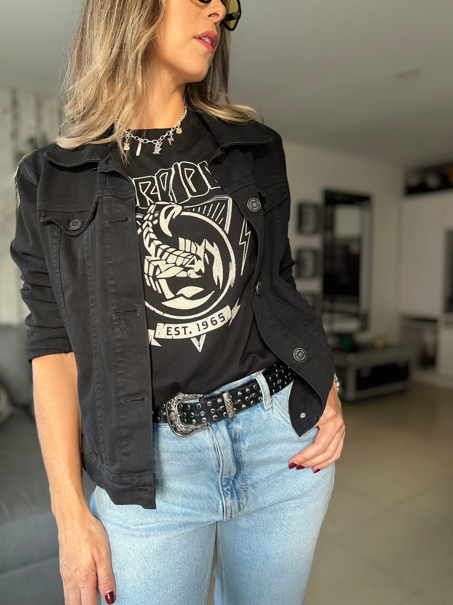 Camiseta Mujer Scorpions Oversize