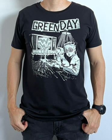 Camiseta Hombre Green Day TV