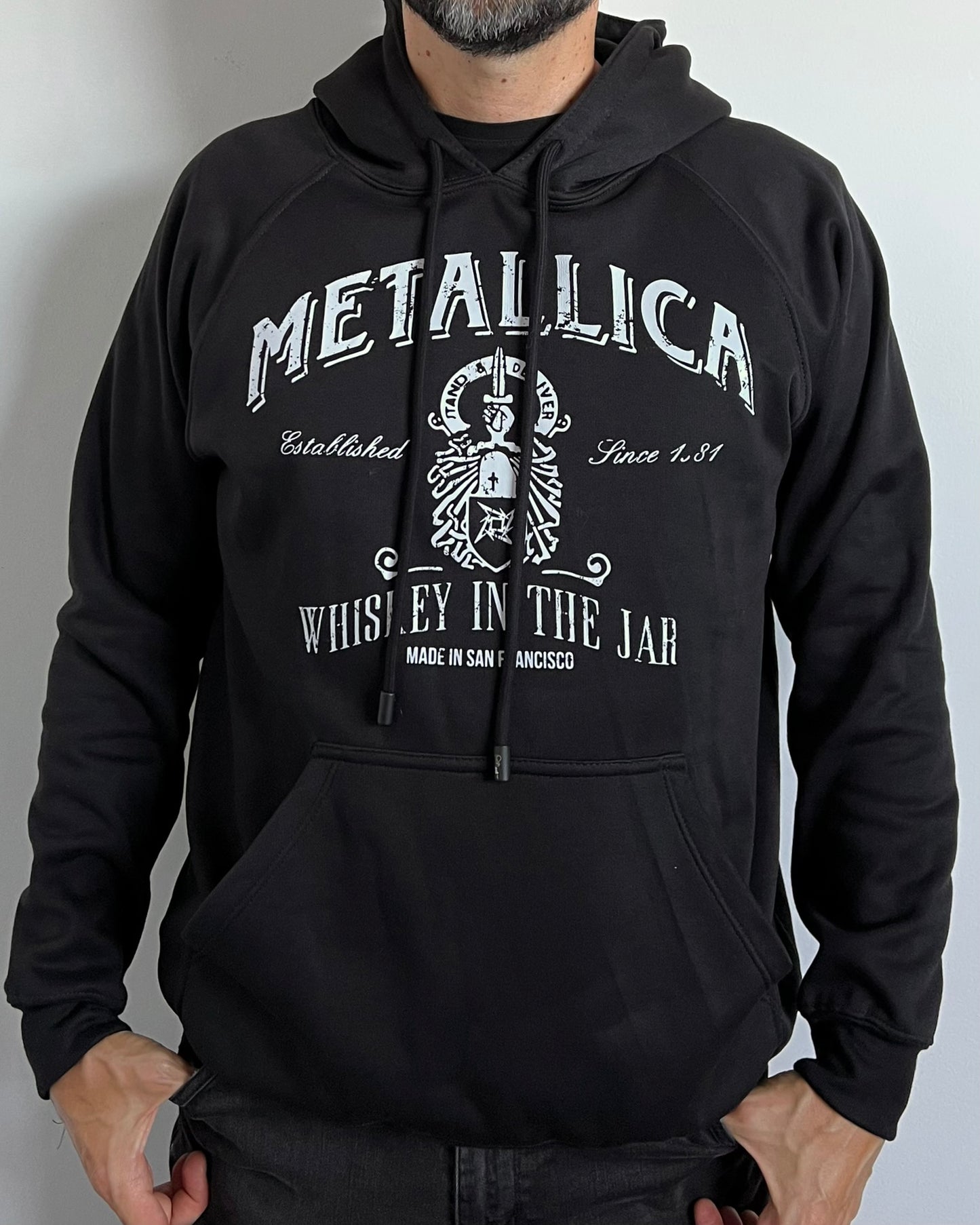 Hoodie UniseX Metallica Wiskey