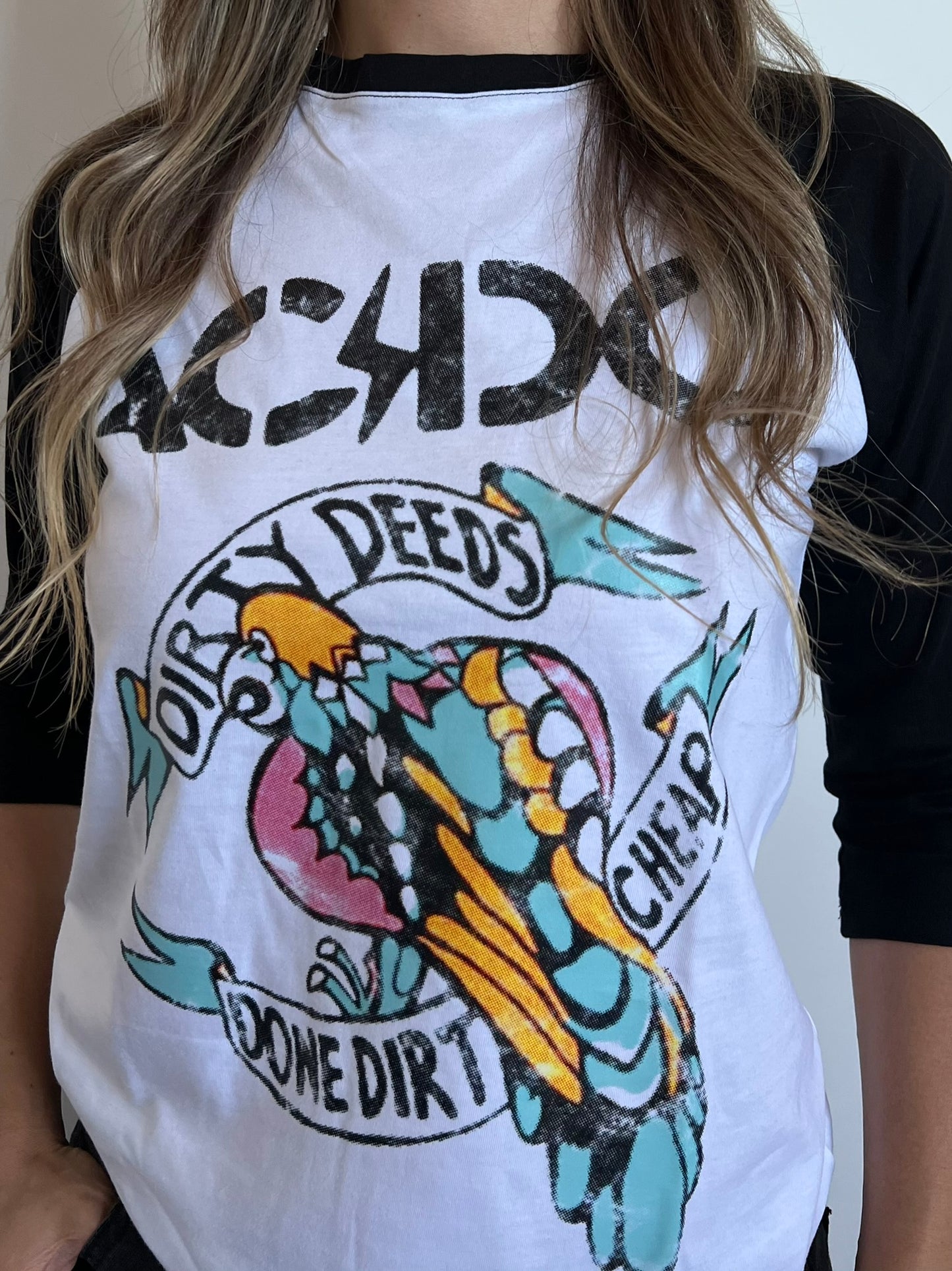 Camibuzo Mujer AC/DC