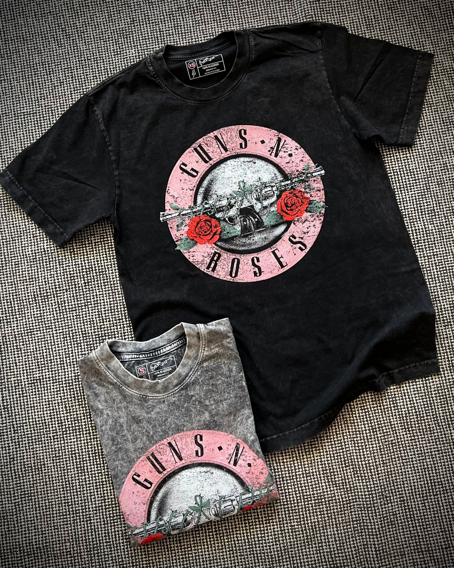 Camiseta Oversize Unisex Guns Rosado