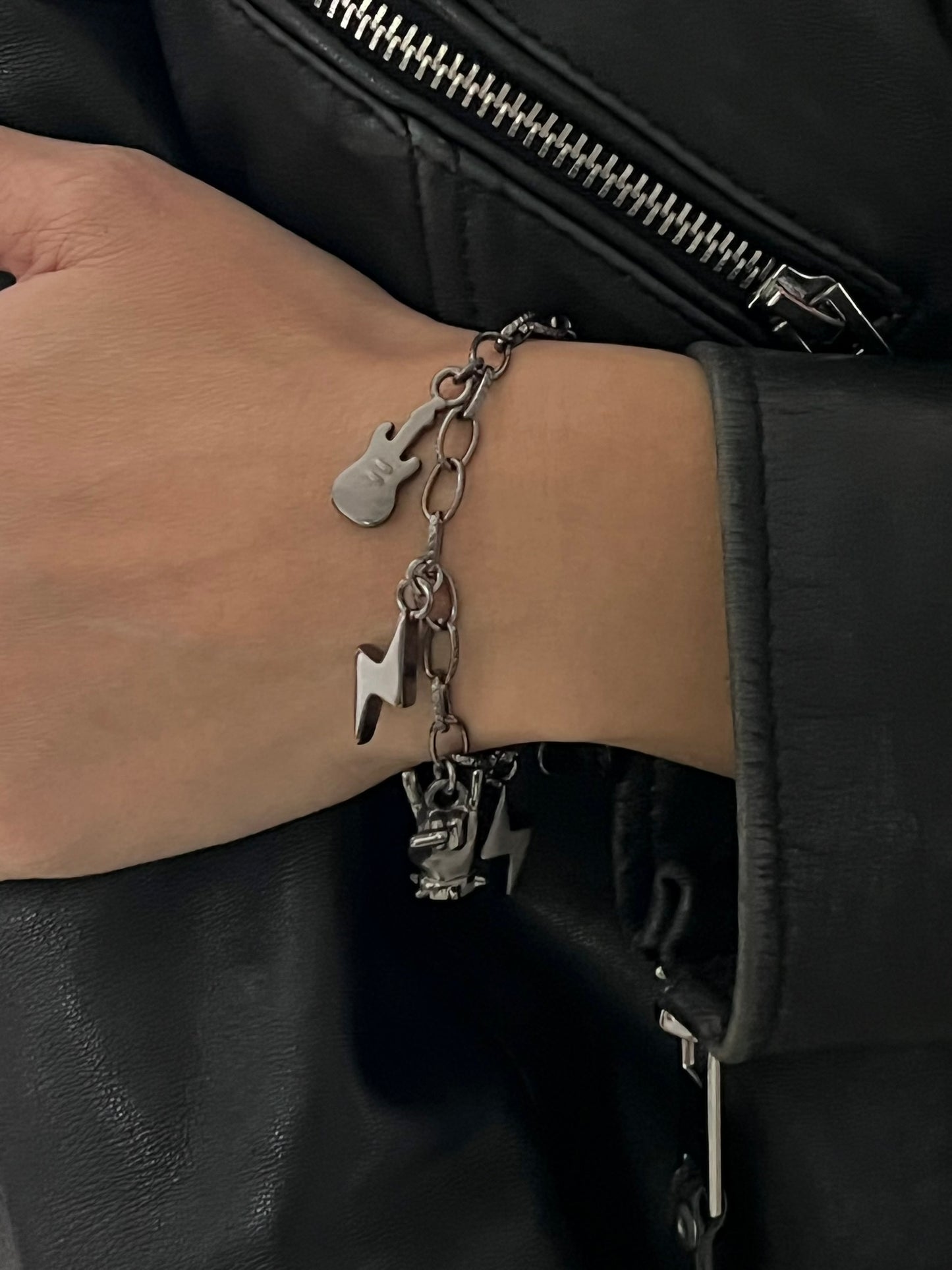 Pulsera Dijes Rock