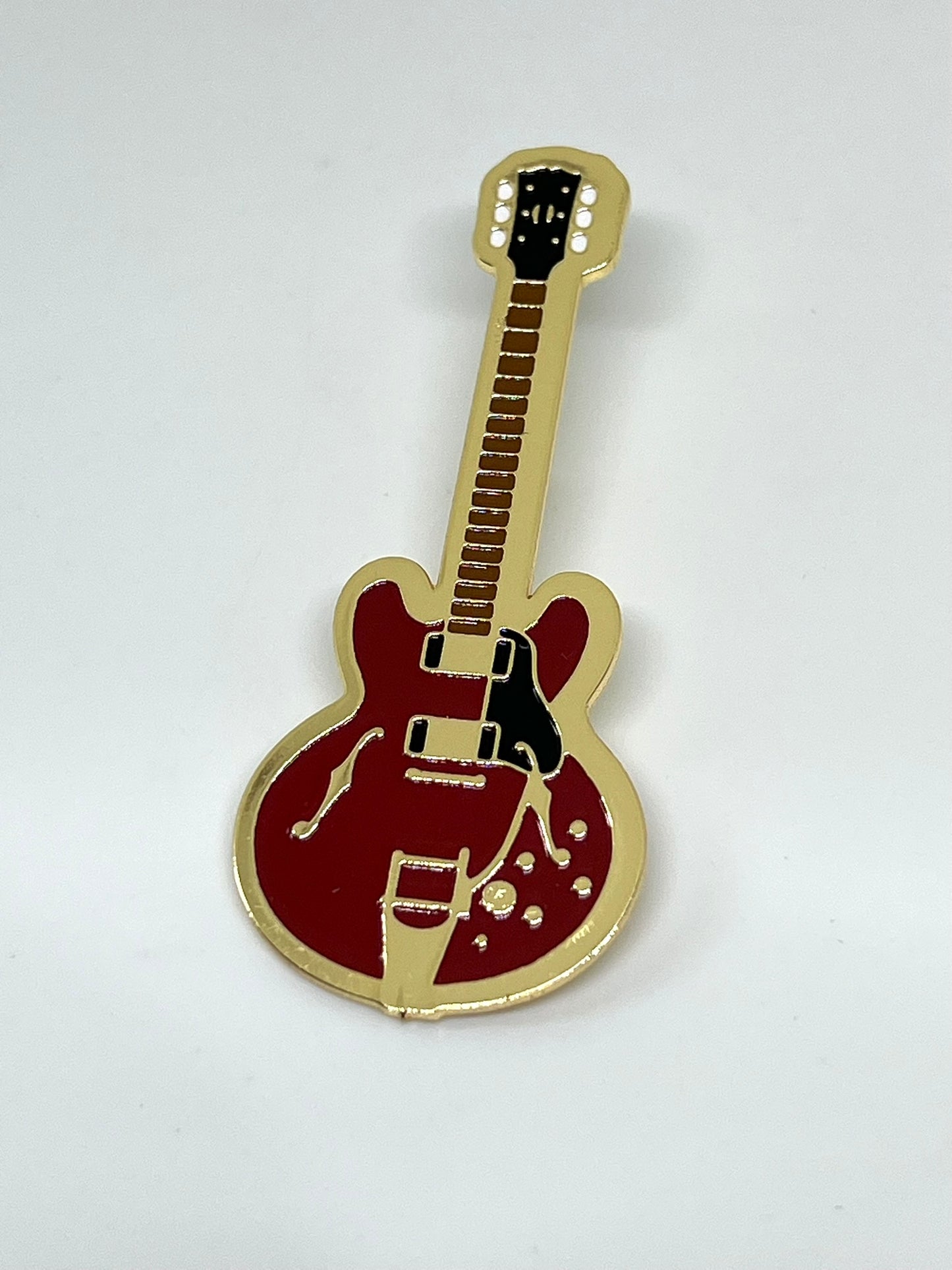 Pin Guitarra Gibson ES 355 roja