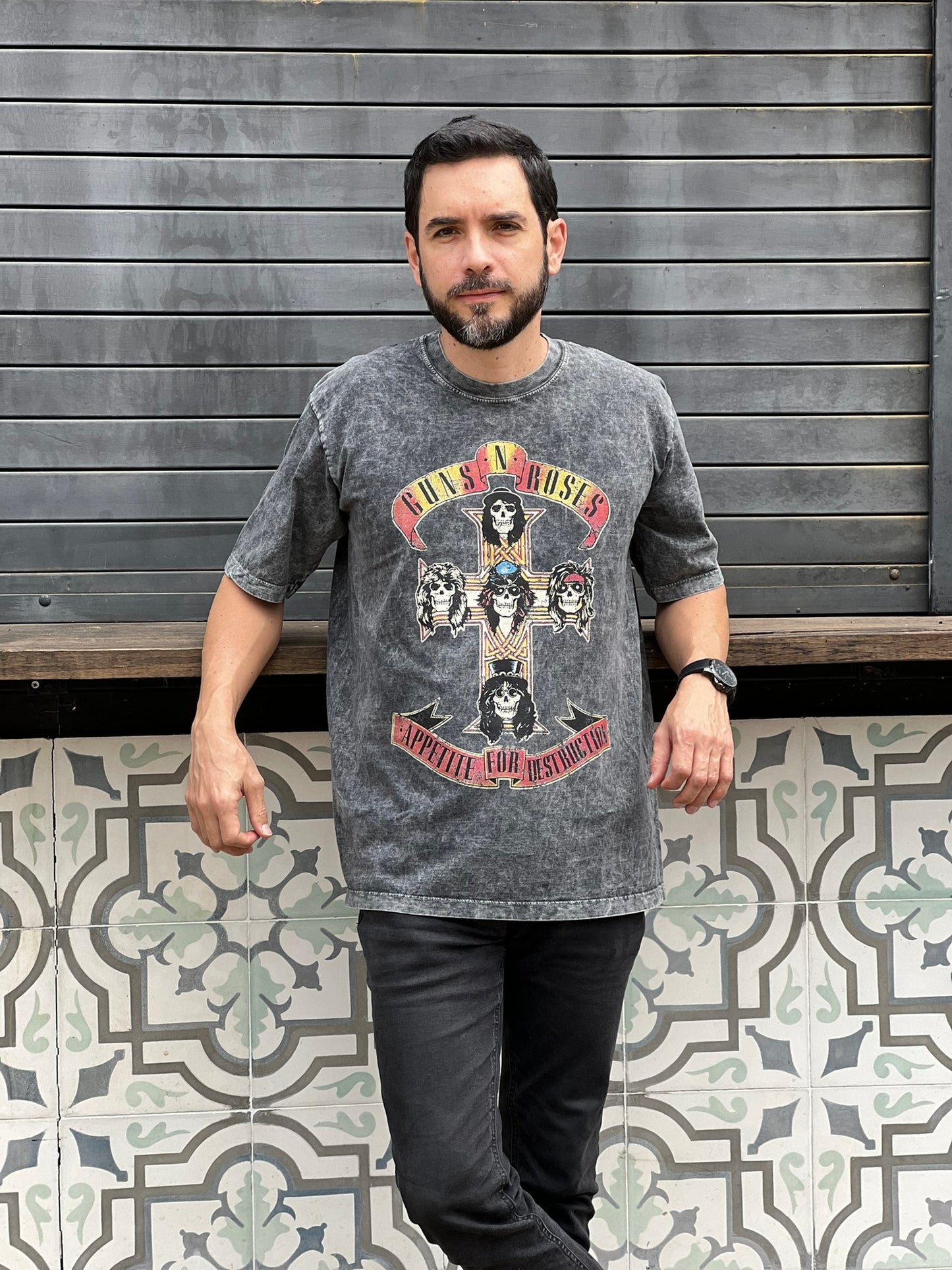 Camiseta Oversize Unisex Guns Appetite