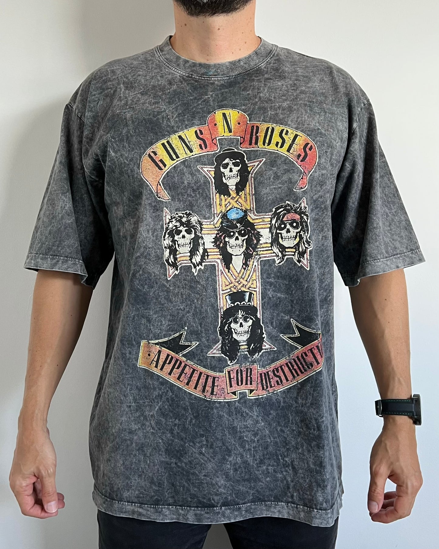 Camiseta Oversize Unisex Guns Appetite