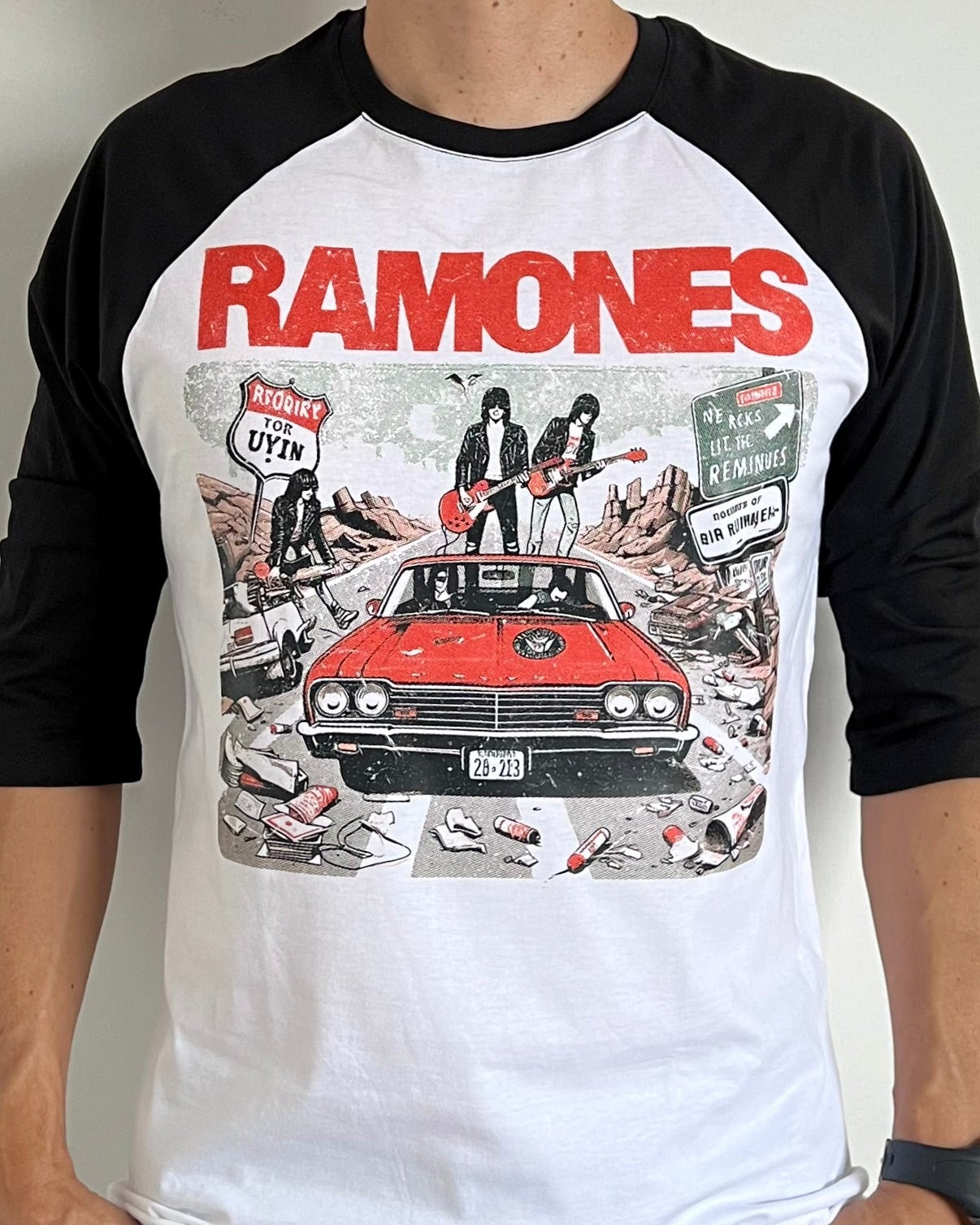 Camibuzo Hombre Ramones