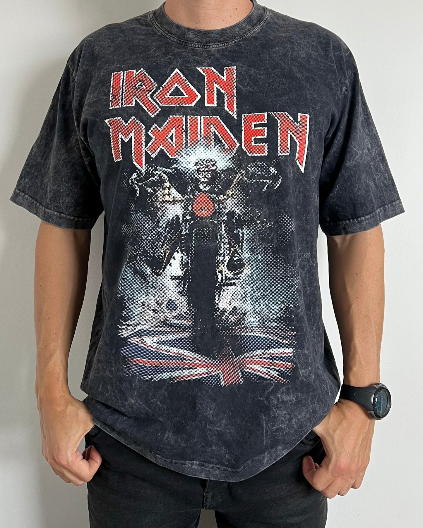 Camiseta Oversize Unisex Iron Maiden
