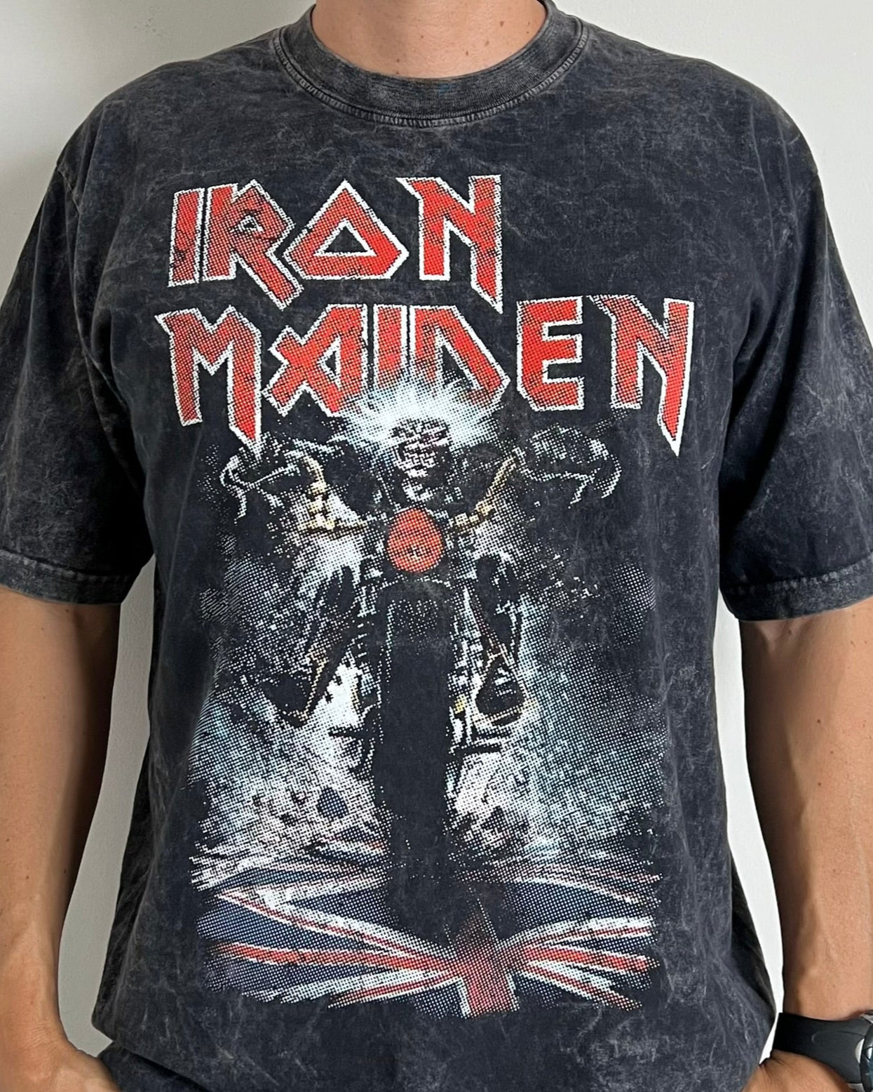 Camiseta Oversize Unisex Iron Maiden