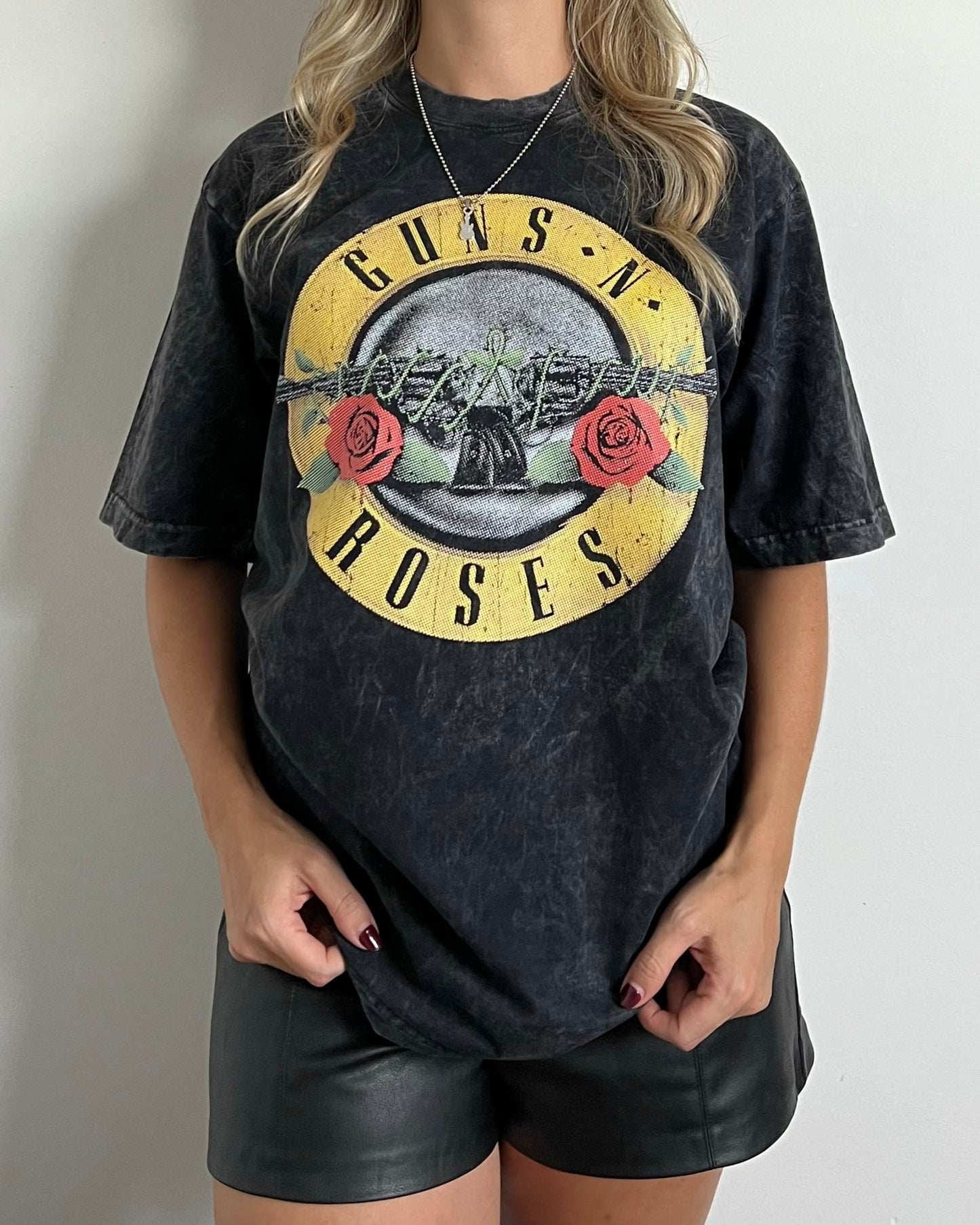 Camiseta Oversize Unisex Guns Amarillo