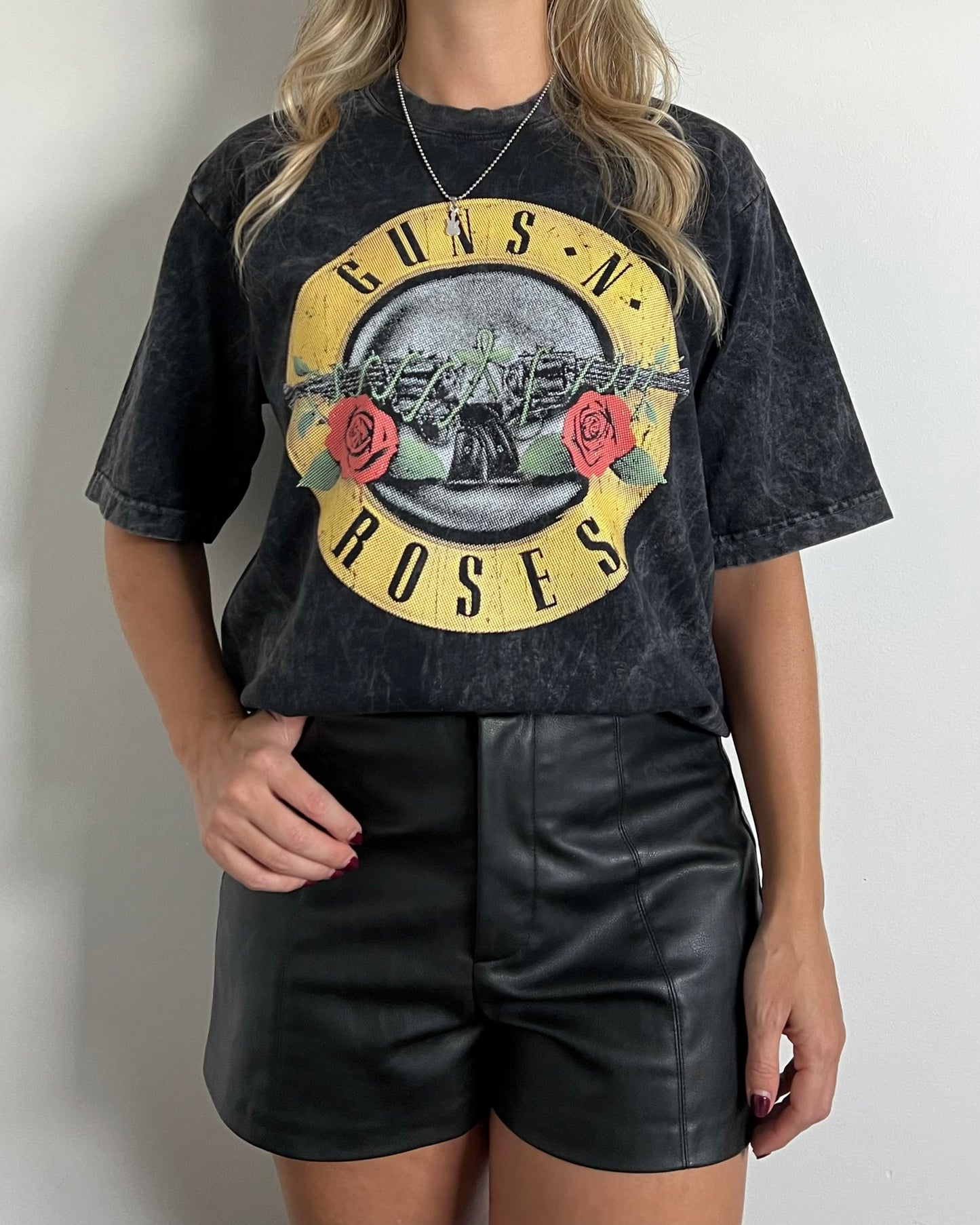 Camiseta Oversize Unisex Guns Amarillo