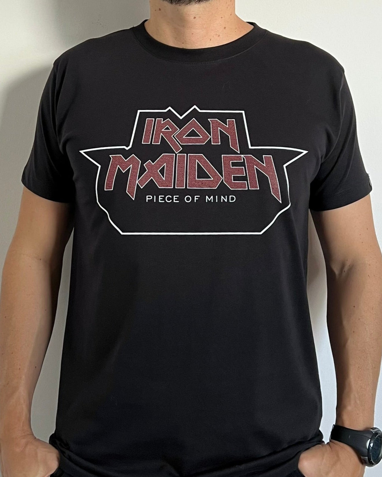 Camiseta Hombre Iron Maiden Logo