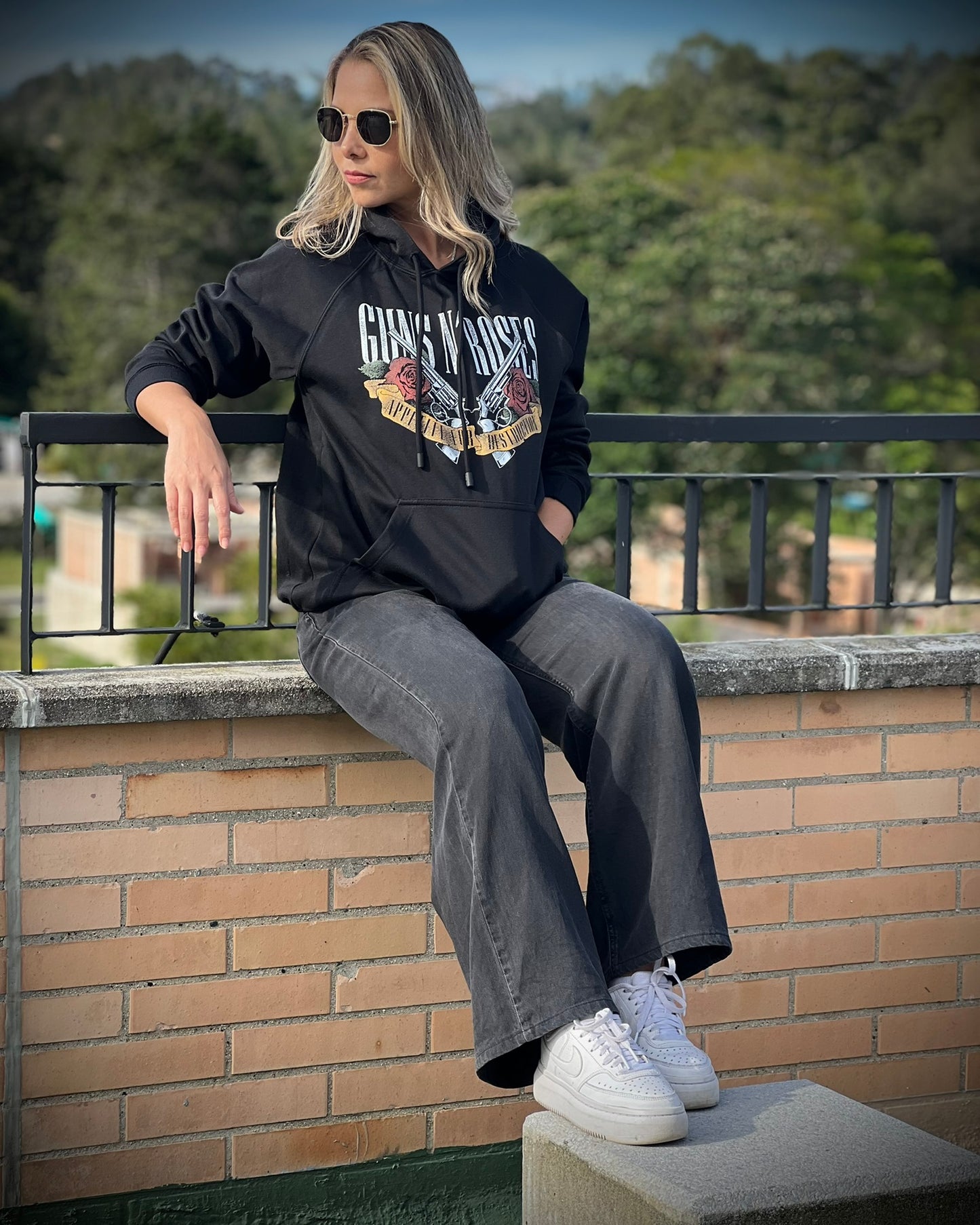 Hoodie Unisex Guns Appetite