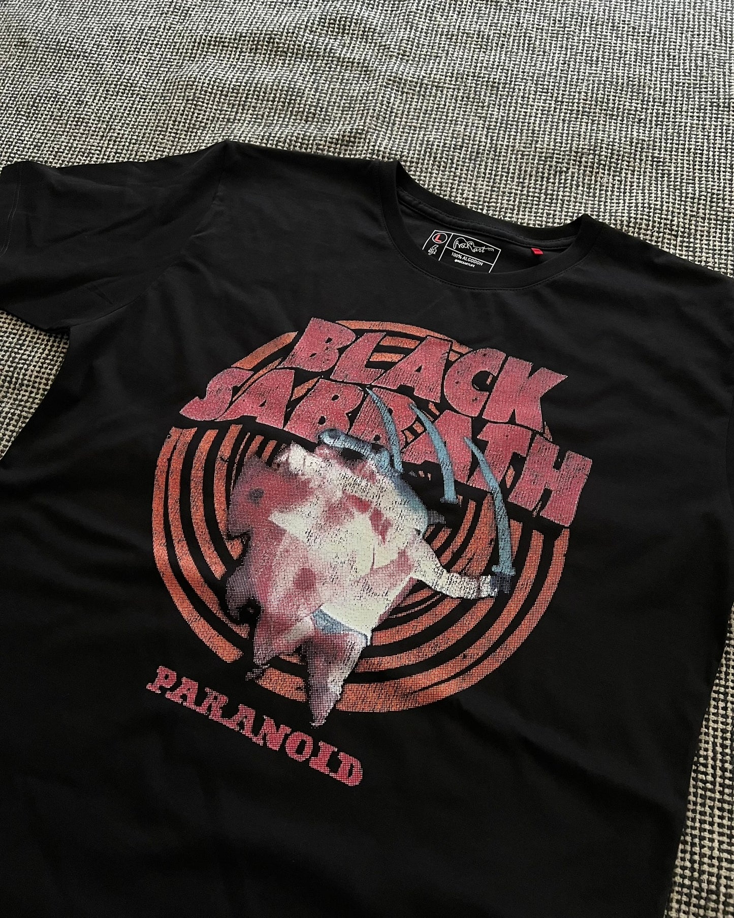 Camiseta Hombre Black Sabbath Paranoid