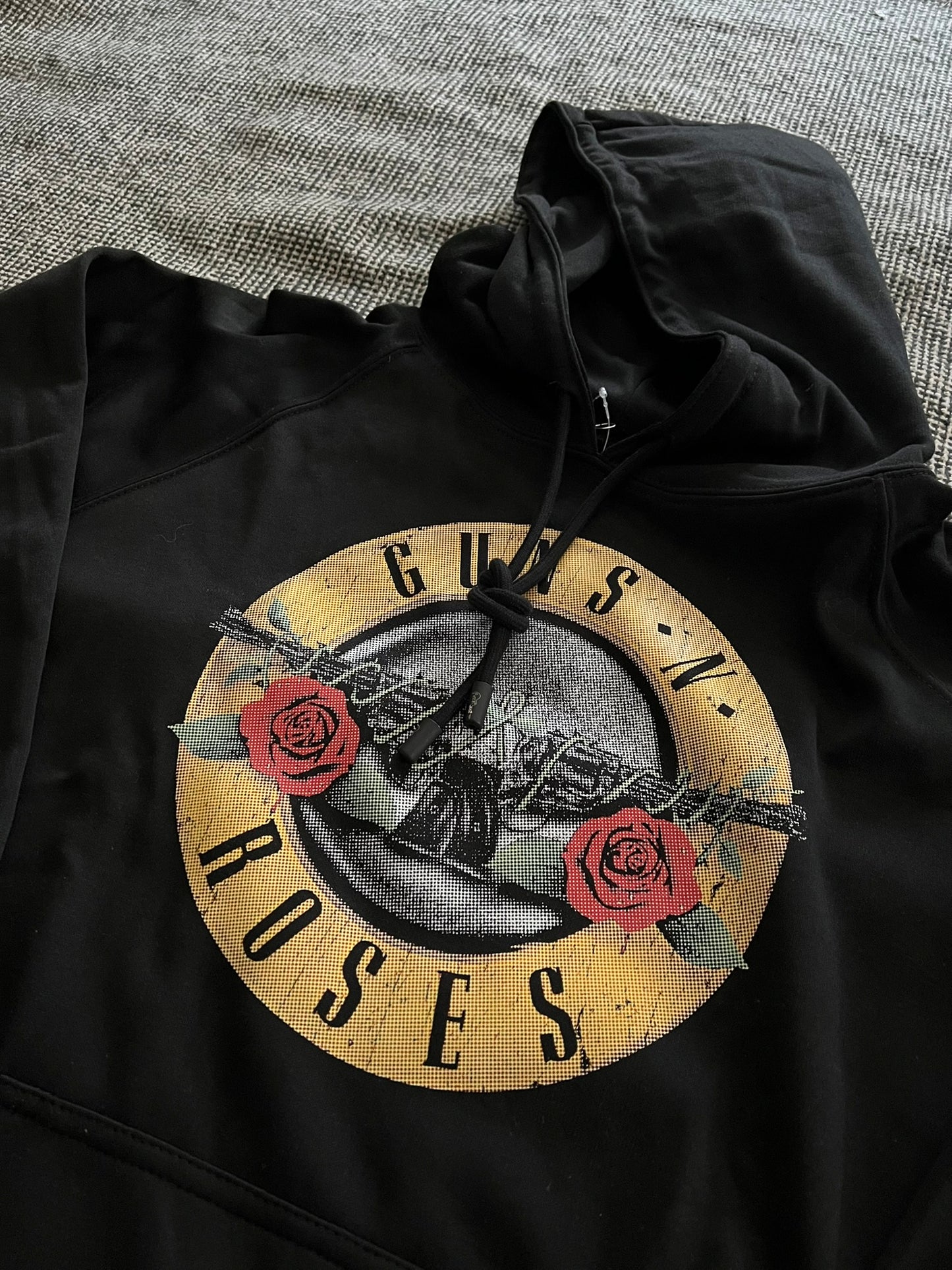 Hoodie UniseX Guns N Roses Logo