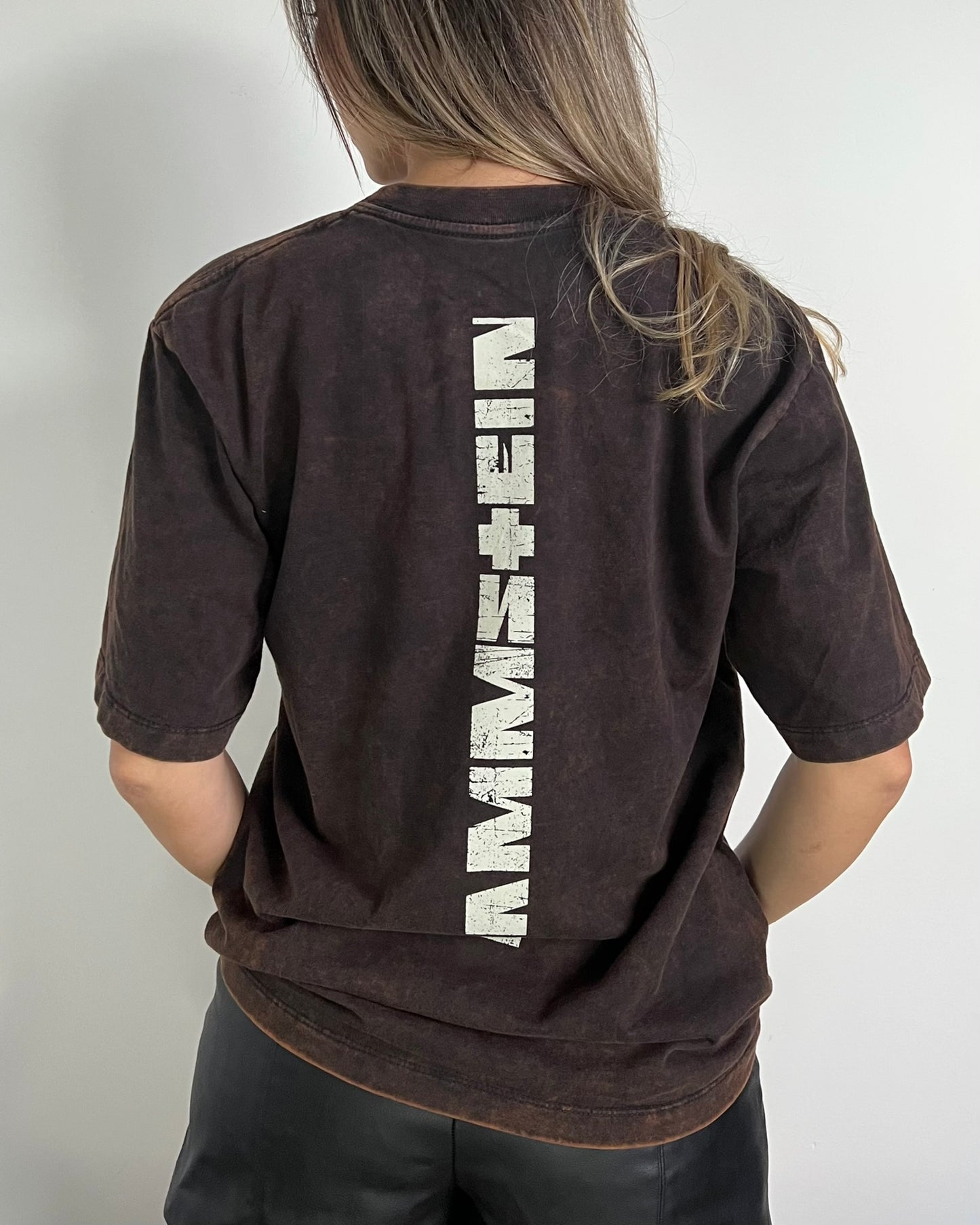 Camiseta Oversize Unisex Rammstein