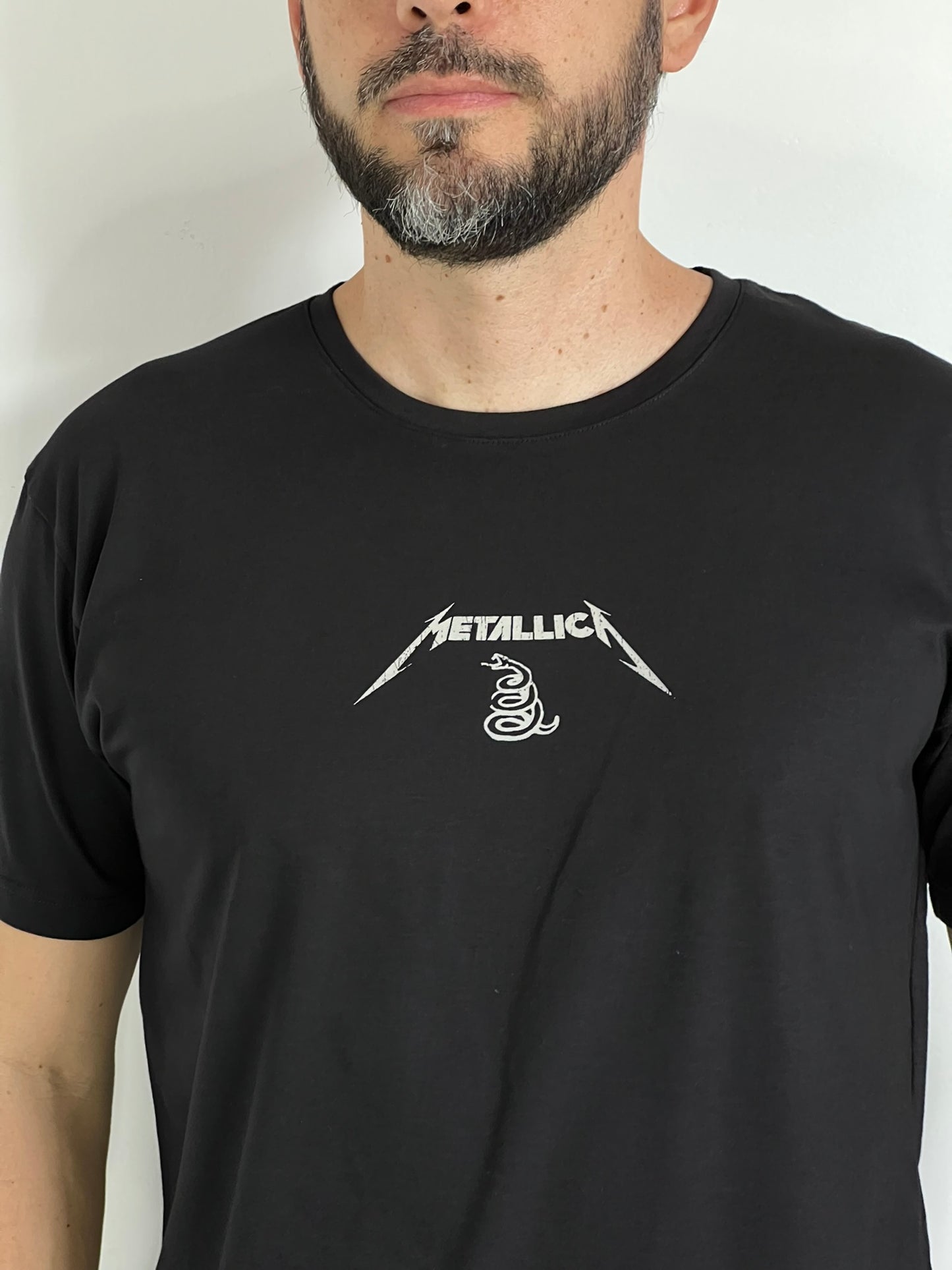 Camiseta Hombre Metallica Black