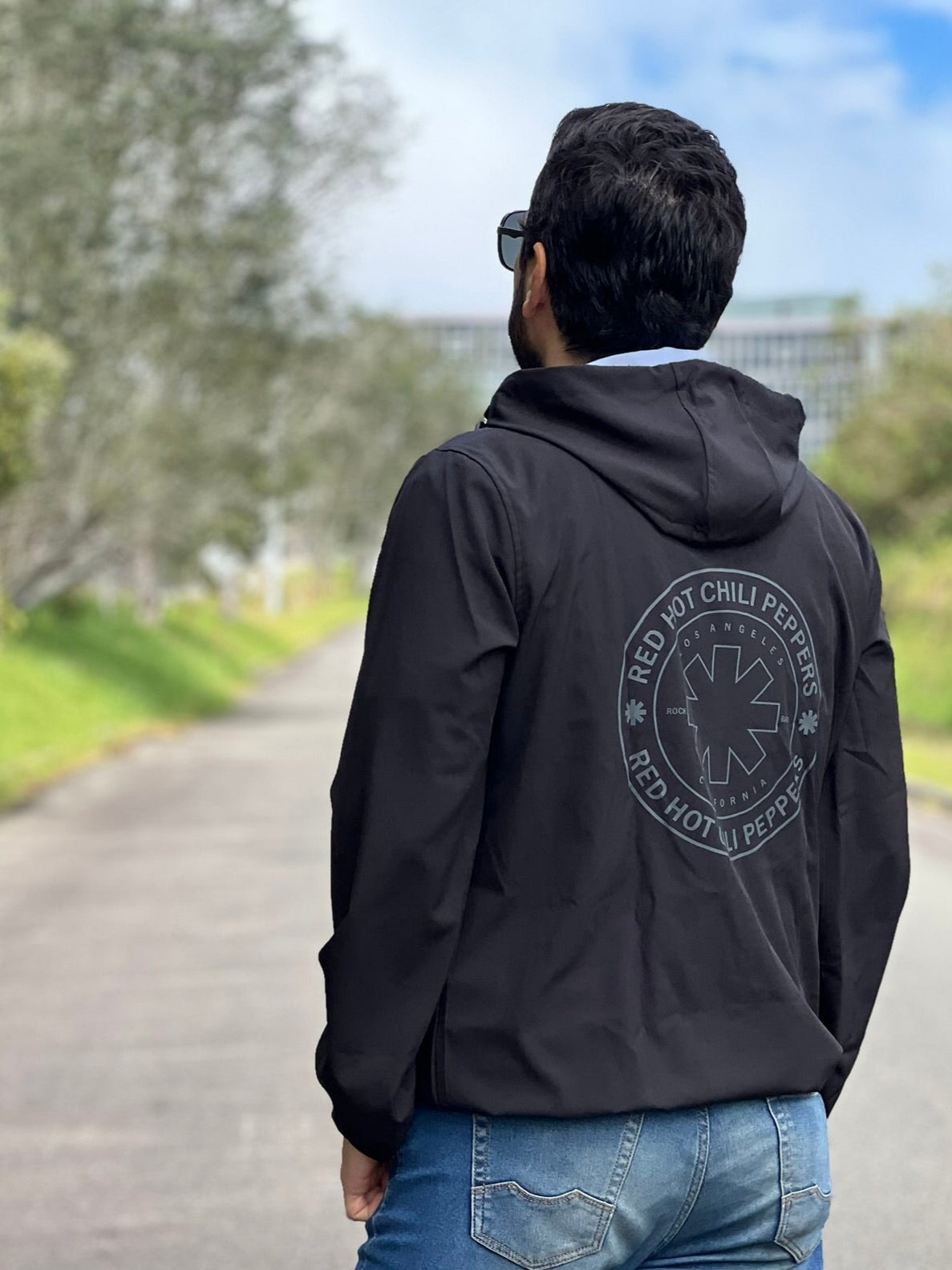 Rompevientos Unisex Red Hot Chili Peppers