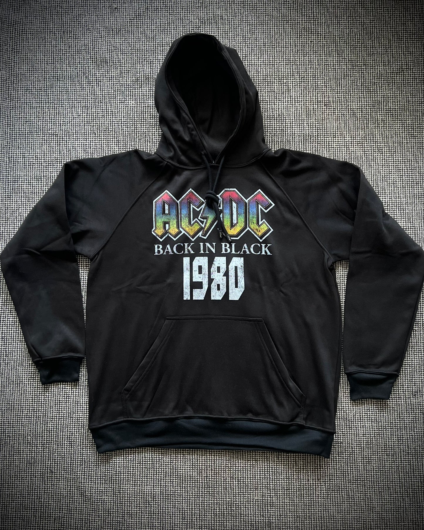 Hoodie Unisex AC/DC Back in Black