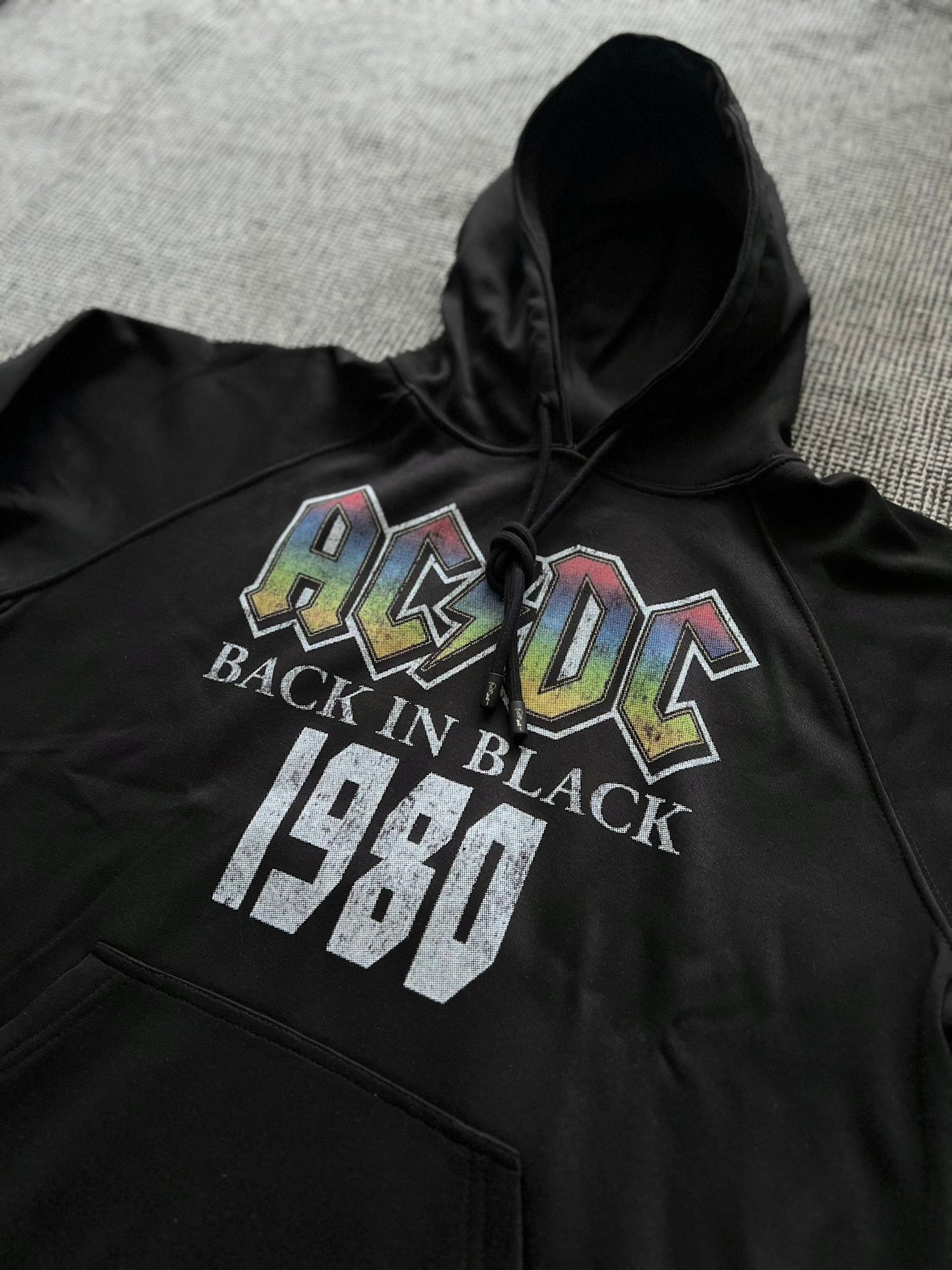 Hoodie Unisex AC/DC Back in Black