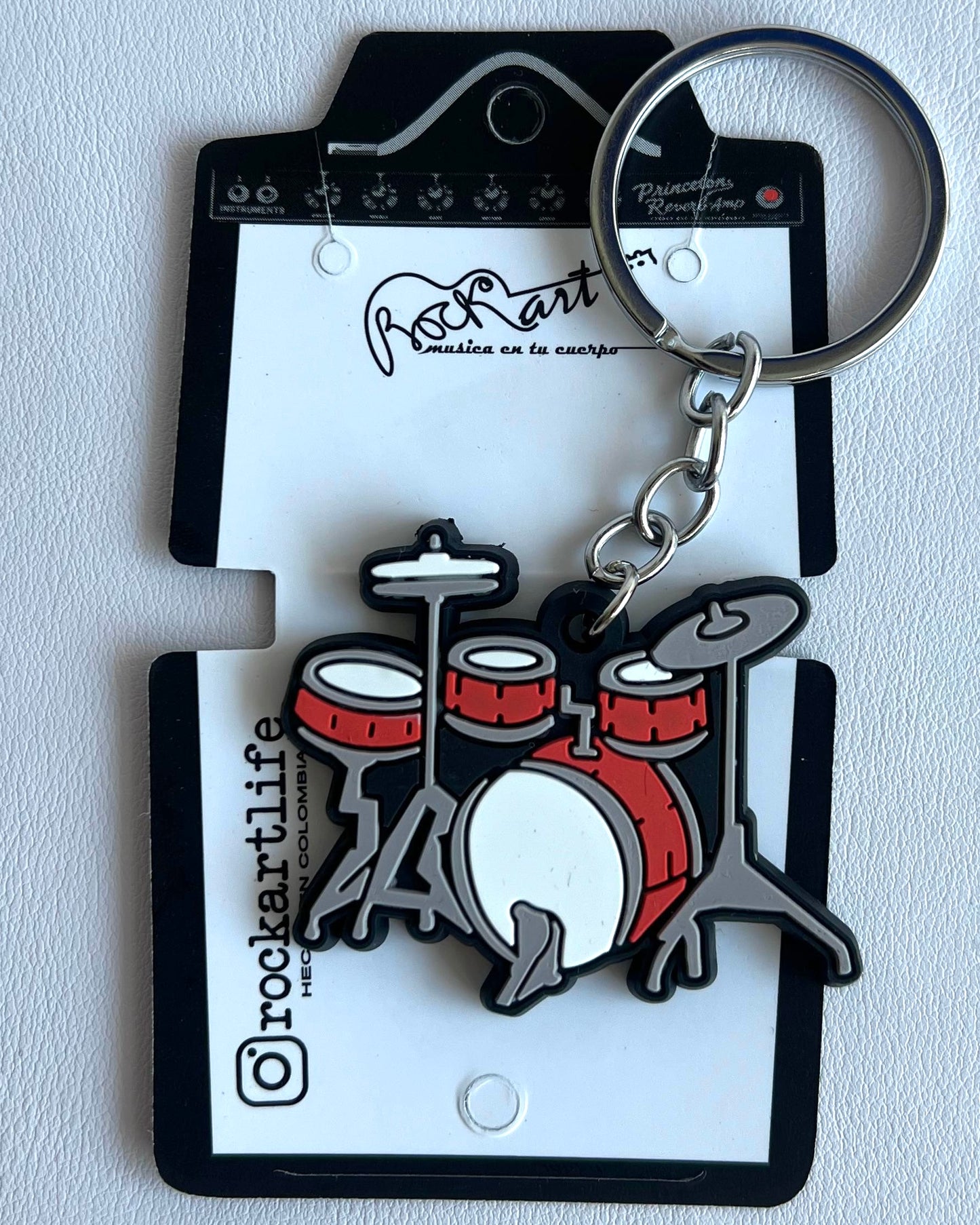 Llavero en PVC Bateria