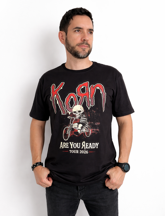 Camiseta Hombre Korn Tour