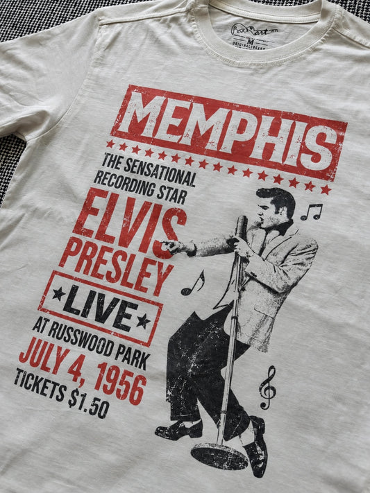 Camiseta Hombre Elvis Presley Poster