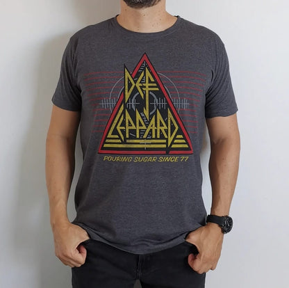 Camiseta Hombre Def Leppard