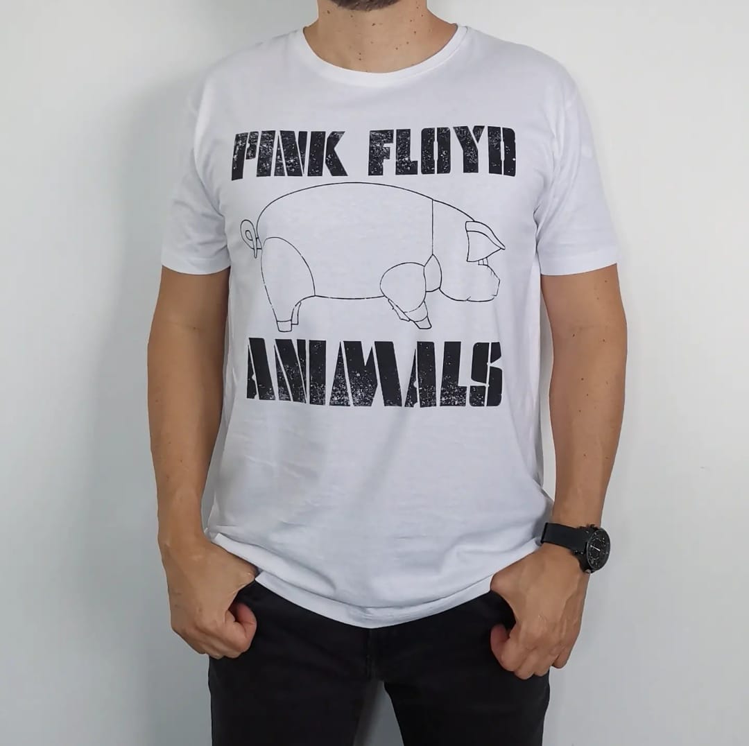 Camiseta Hombre Pink Floyd Animals