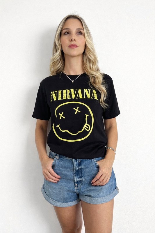 Camiseta Mujer Nirvana