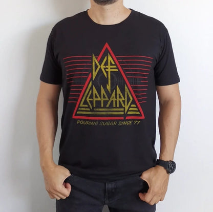 Camiseta Hombre Def Leppard