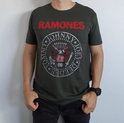 Camiseta Hombre Ramones