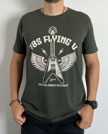 Camiseta Hombre Flying V