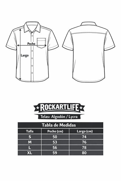 Camisa Hombre Led Zeppelin
