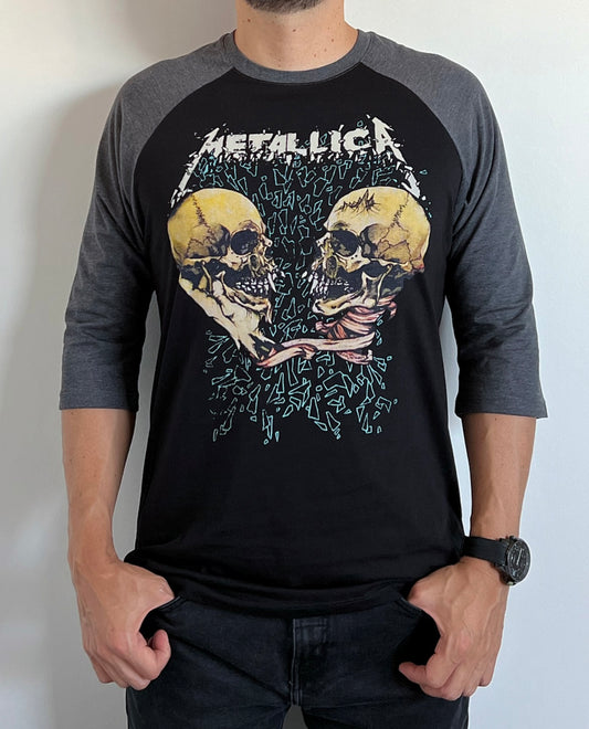 Camibuso Hombre Metallica Skull