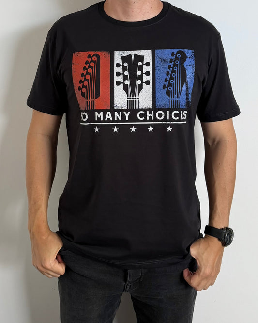 Camiseta Hombre Guitar Choices