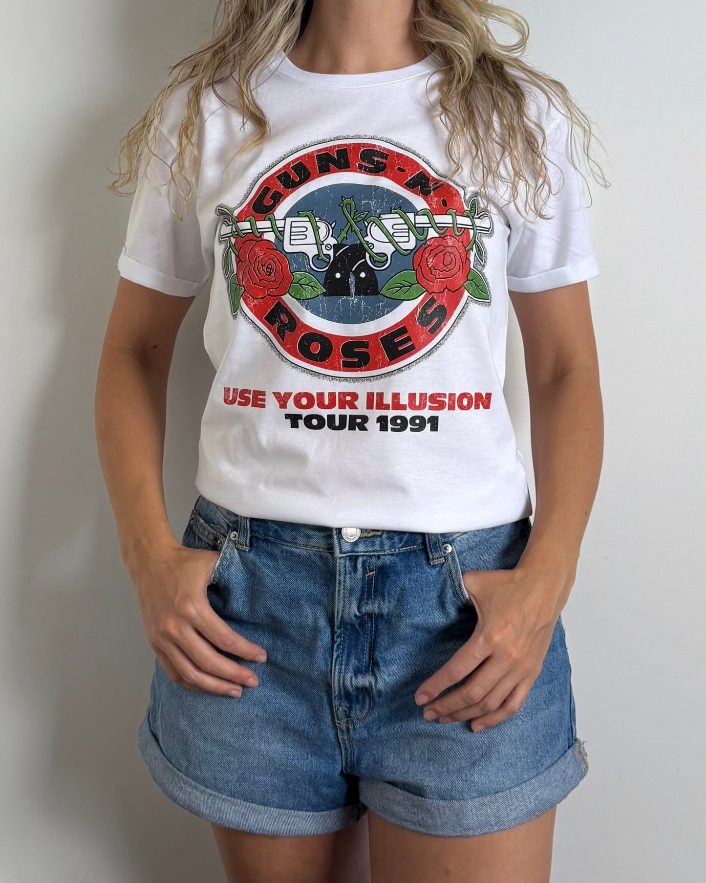 Camiseta Mujer Guns Use Your Illusion
