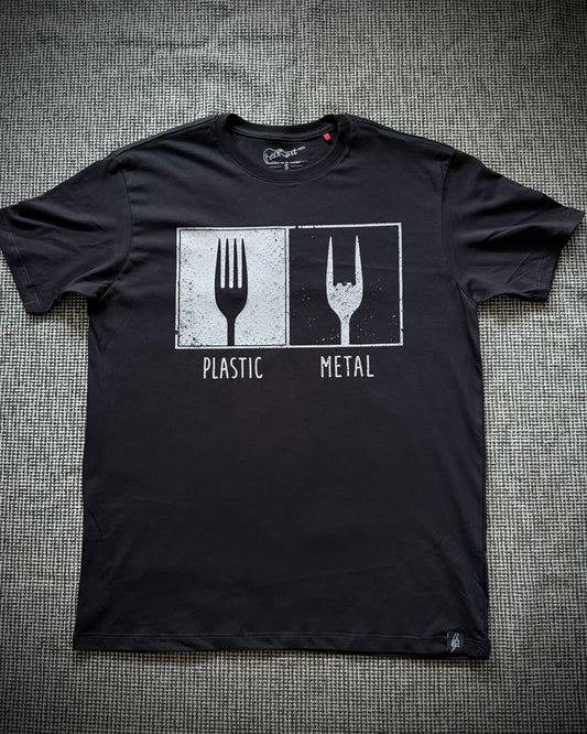 Camiseta Hombre Plastic/Metal