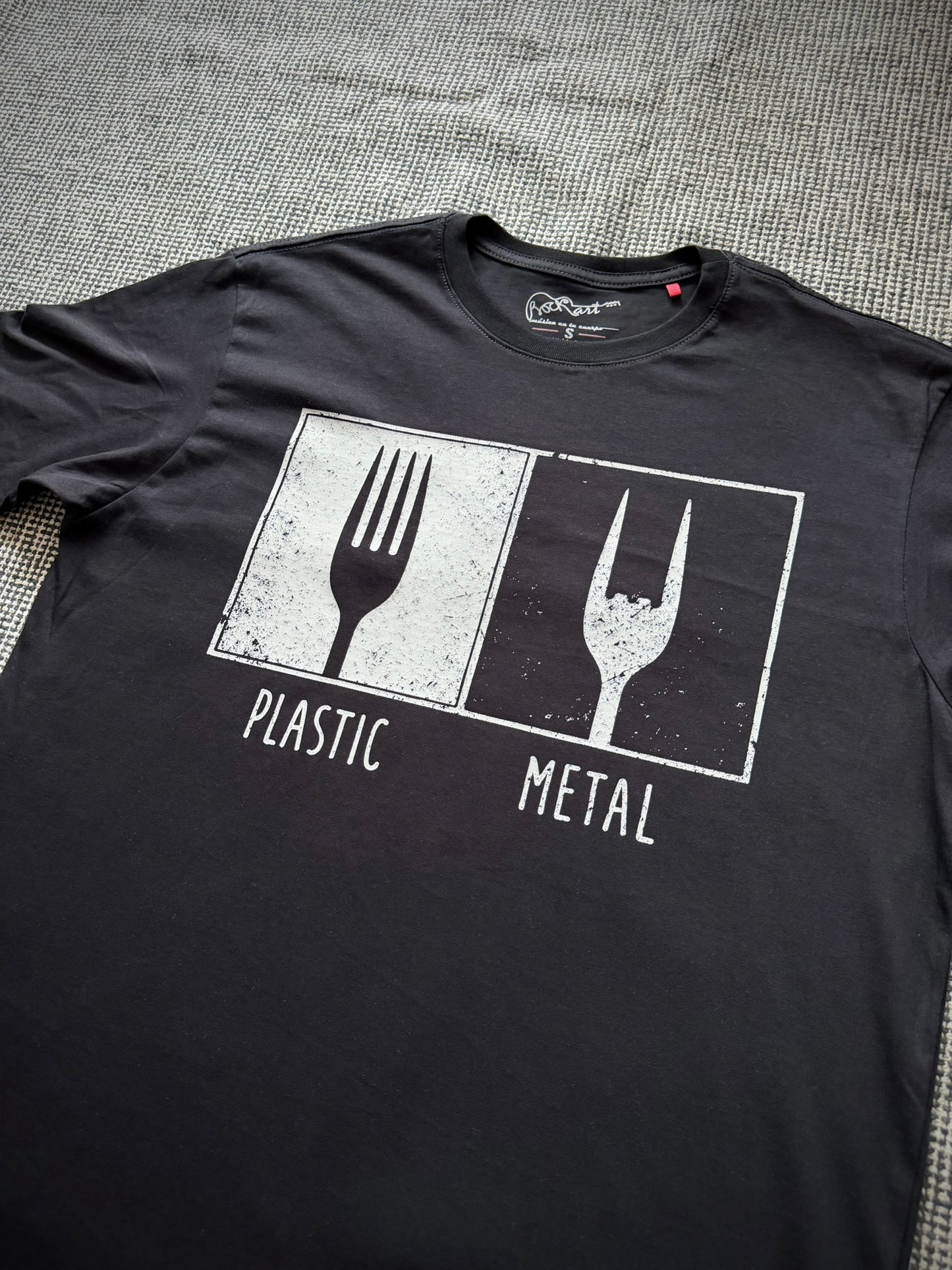 Camiseta Hombre Plastic/Metal