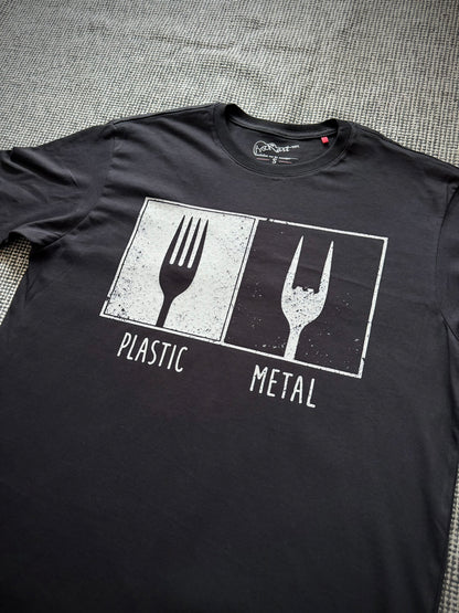 Camiseta Hombre Plastic/Metal