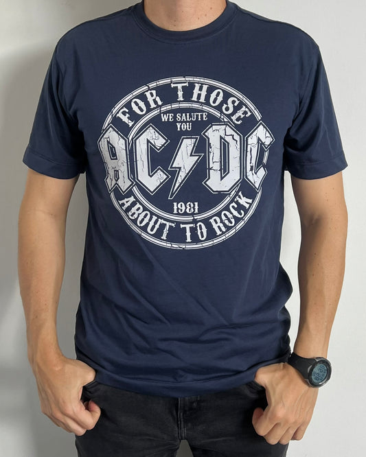 Camiseta Hombre AC/DC 1981