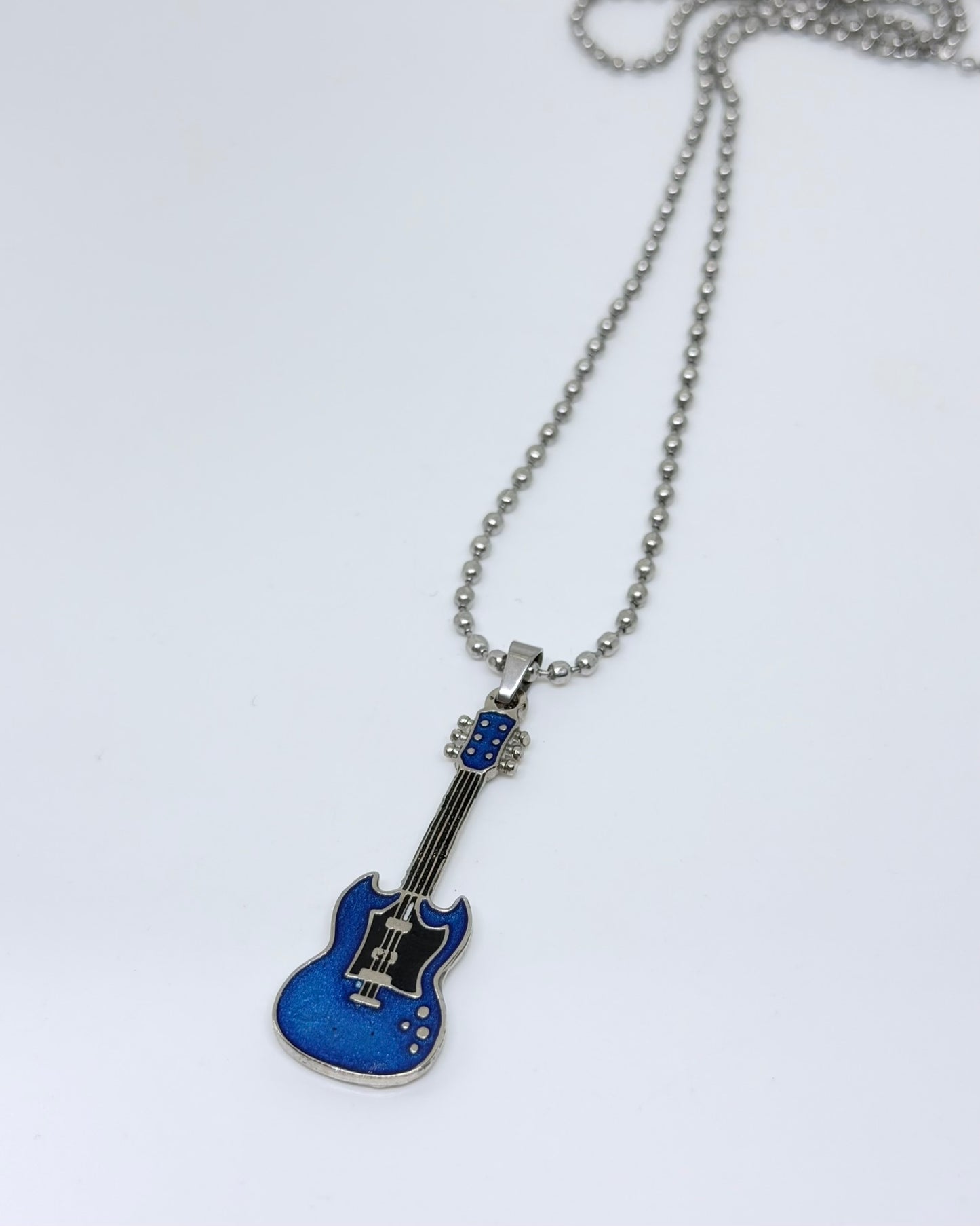 Collar Guitarra SG Azul