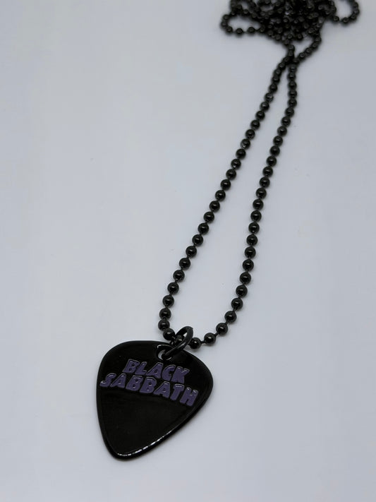 Collar Black Sabbath Pick