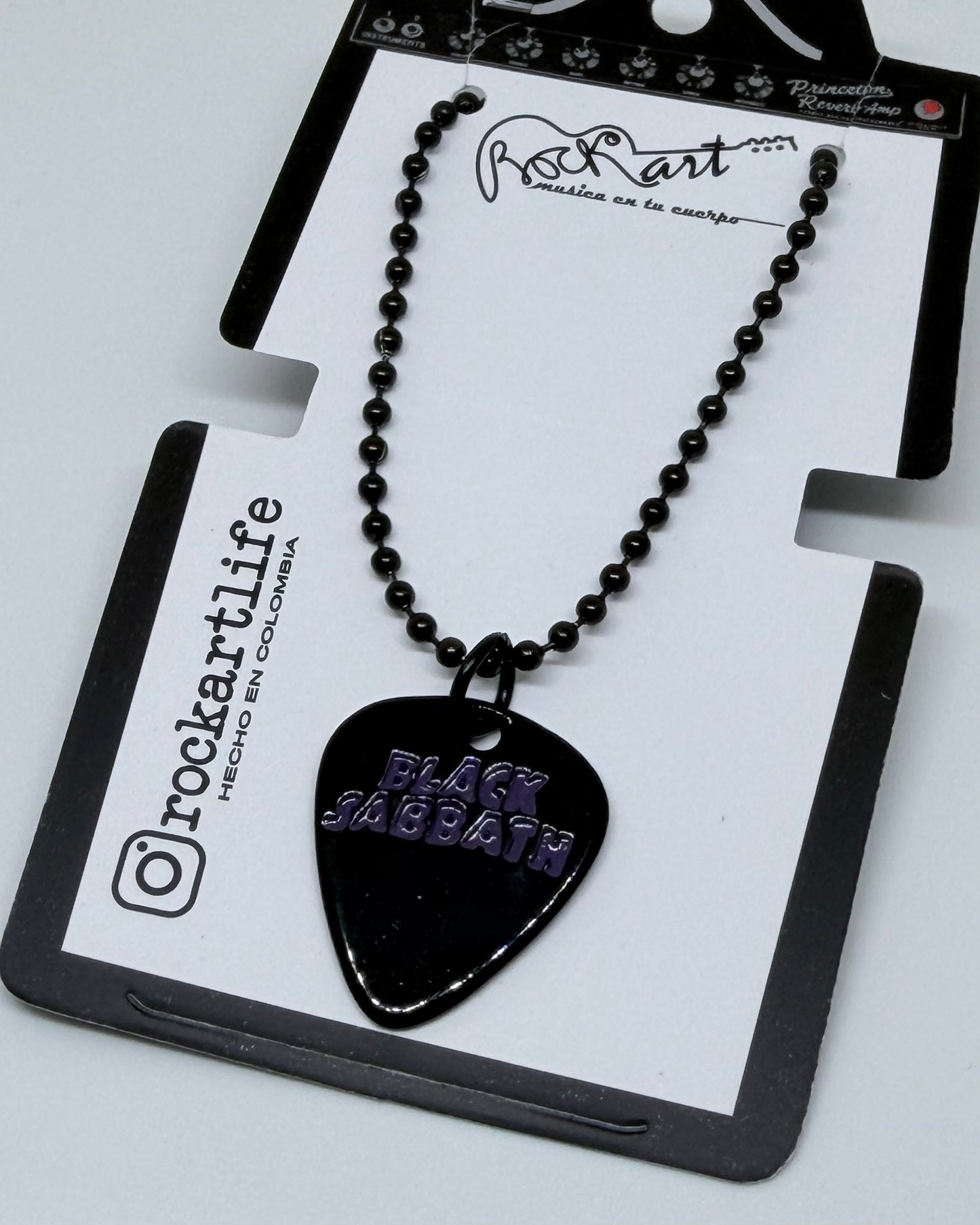 Collar Black Sabbath Pick