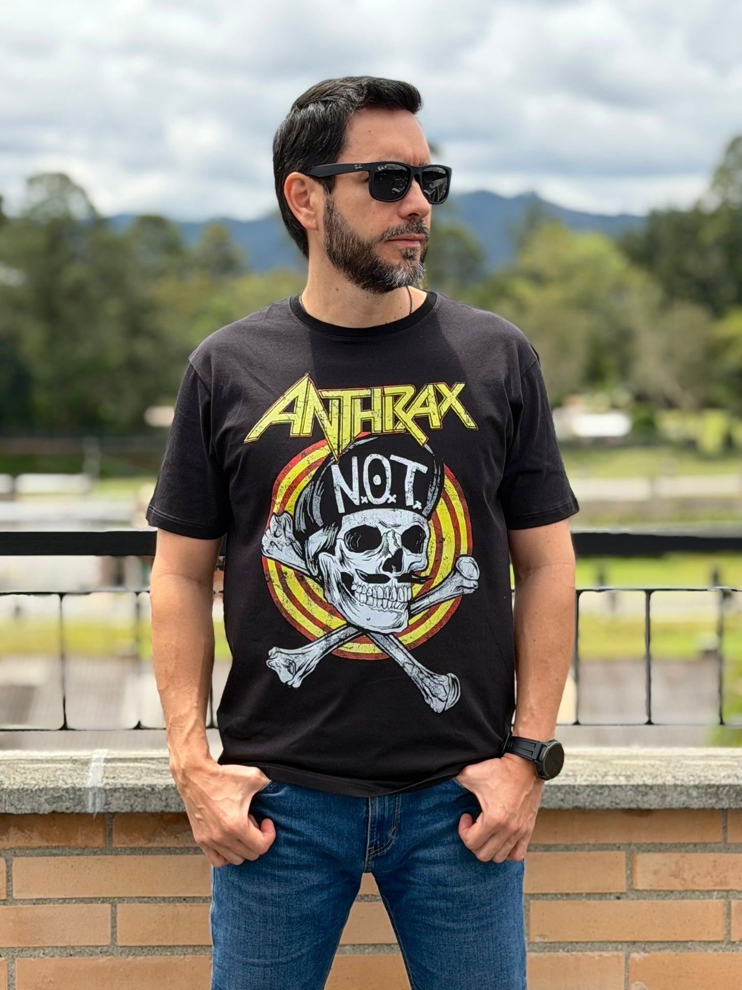 Camiseta Hombre Anthrax